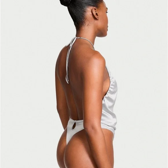 Victoria's Secret Silver Bodysuit - Picture 2 of 2
